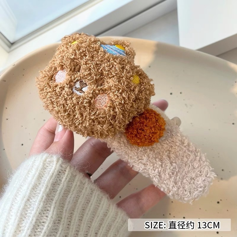 KẸP TÓC TÁCH TO HÌNH GẤU 4 MÀU DỄ THƯƠNG HOTTREND