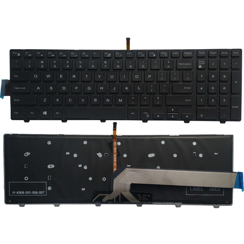Bàn Phím Laptop Dell 3541 3542 3543 3547 3551 3552 3558 3559 3567 3557 3576, Inspiron 15-5000 5542 5543 5545 5547 5548 5
