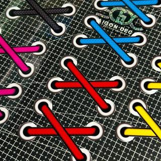 Tem Sticker DTF Dây Giầy Cột 3D - JDM Japan |SGDC - 1 Cái|