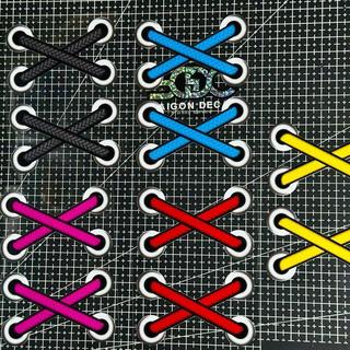 Tem Sticker DTF Dây Giầy Cột 3D - JDM Japan |SGDC - 1 Cái|