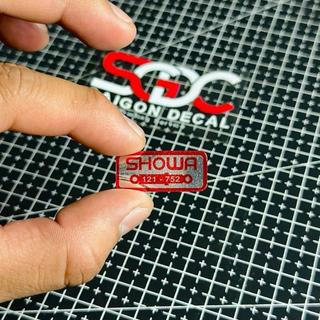 Tem Dán Phuộc MD Trước & Sau Showa |SGDC - 1 Cái/Bộ|