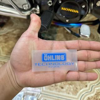Tổng Hợp Tem Ohlins Dán Phuộc Đủ Các Mã Thuỵ Điển, Trợ Lực, Hpa, Ohlins Technology |SGDC - 1 Cái|