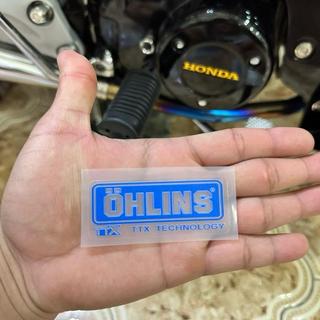 Tổng Hợp Tem Ohlins Dán Phuộc Đủ Các Mã Thuỵ Điển, Trợ Lực, Hpa, Ohlins Technology |SGDC - 1 Cái|