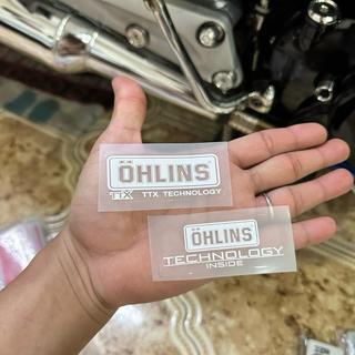 Tổng Hợp Tem Ohlins Dán Phuộc Đủ Các Mã Thuỵ Điển, Trợ Lực, Hpa, Ohlins Technology |SGDC - 1 Cái|