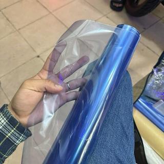 |Cắt Theo KT Choá Đèn| Decal Film Dán Choá Đèn Màu Xanh Thailand Hàng Nhập Thailand
