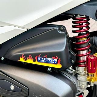 Tem Sticker DTF Lửa Thailand Nhiều Màu, Dán Lọc Gió, Pô E Xe Lead 4Val |SGDC - 1 Cái|
