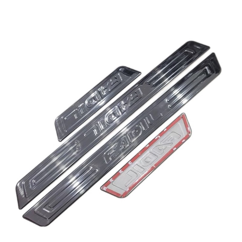 Ốp bậc cửa, nẹp bước chân xe Vinfast Fadil vân Titan cao cấp