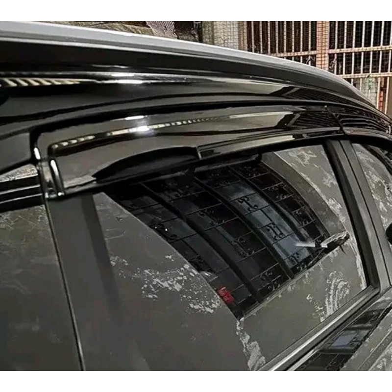 Vè che mưa xe Honda BRV 2023-2025 nhựa đen ABS cao cấp