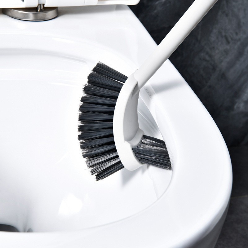 Bàn chải vệ sinh bồn cầu, Cây cọ toilet 2 đầu Chính Hãng Việt Nhật (Mã 5850)