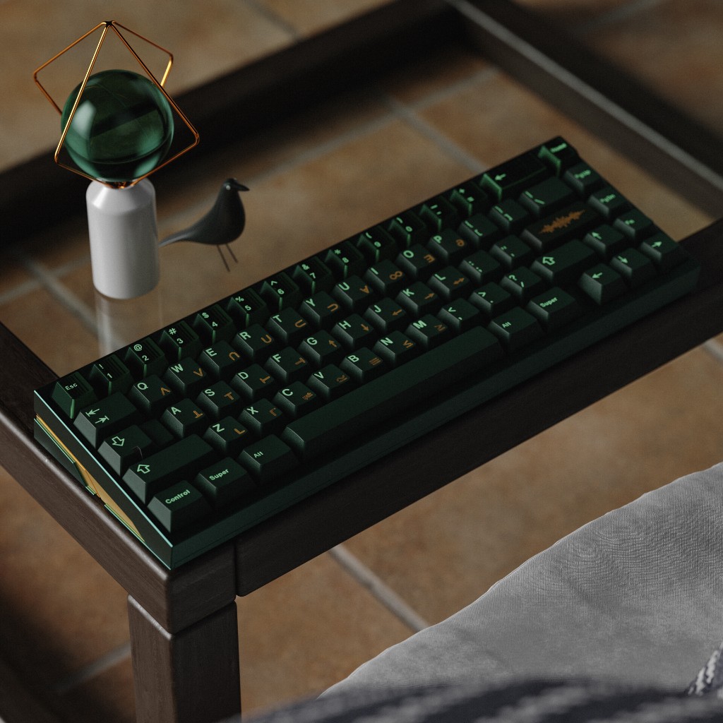 Bộ keycap KeyKobo OHM (Cherry profile / ABS Triple-shot) | Shopee
