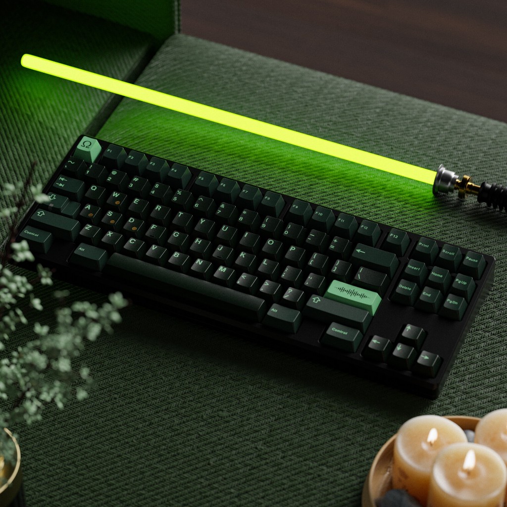 Bộ keycap KeyKobo OHM (Cherry profile / ABS Triple-shot) | Shopee