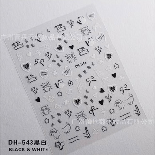 Sticker nail dán móng - DH