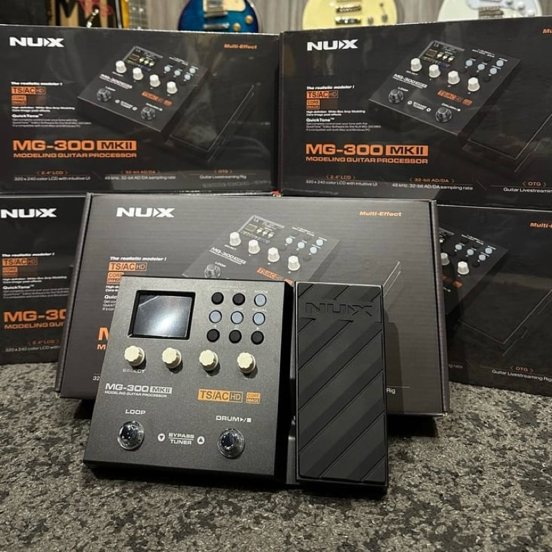 [Làm tiếng theo yêu cầu Free] Phơ bàn NUX MG300 MKII