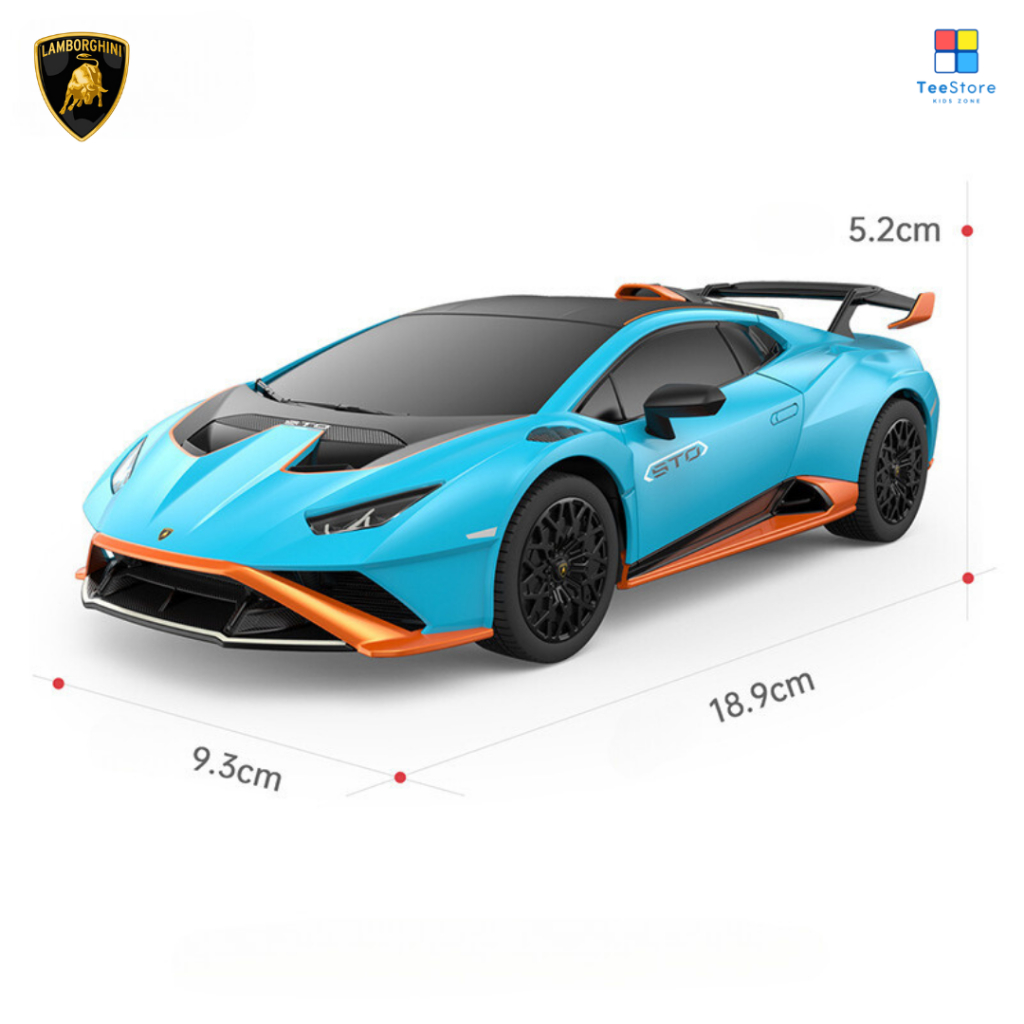 [Chính hãng] Xe điều khiển từ xa Lamborghini Huracan tỉ lệ 1:24 Rastar - Xe đua RC có bản quyền.