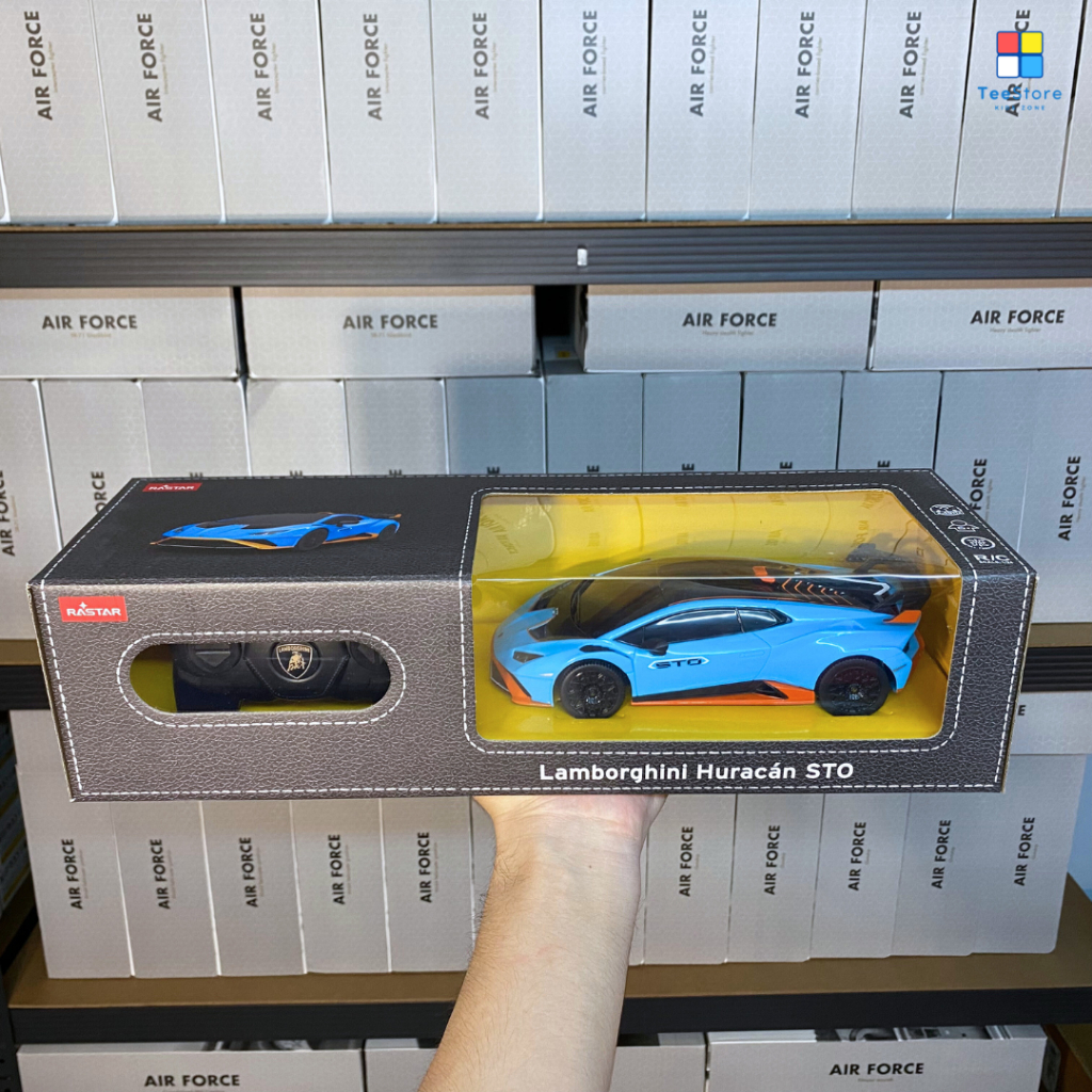 [Chính hãng] Xe điều khiển từ xa Lamborghini Huracan tỉ lệ 1:24 Rastar - Xe đua RC có bản quyền.
