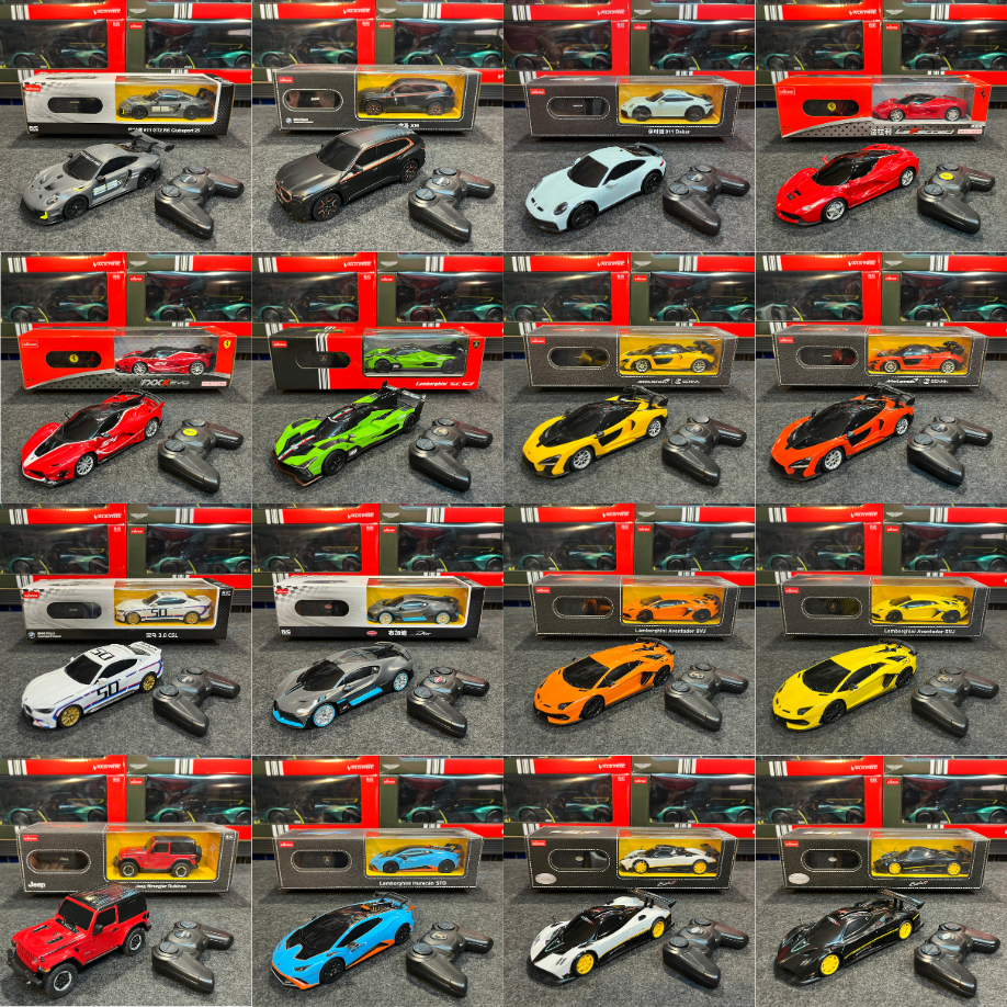 [Chính hãng] Xe điều khiển từ xa Lamborghini Huracan tỉ lệ 1:24 Rastar - Xe đua RC có bản quyền.