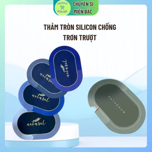Thảm lau chân thấm nước nhà tắm chống trượt chất liệu cao su cao cấp