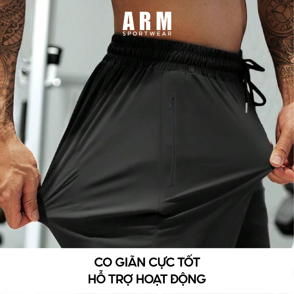 Quần Short Nam Thể Thao Chất Thun Speed Up ARM Sportwear 5 Inch tập gym, chạy bộ, vận động thoải mái