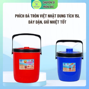 Phích đá tròn Việt Nhật dung tích 15L, phích vuông hokori