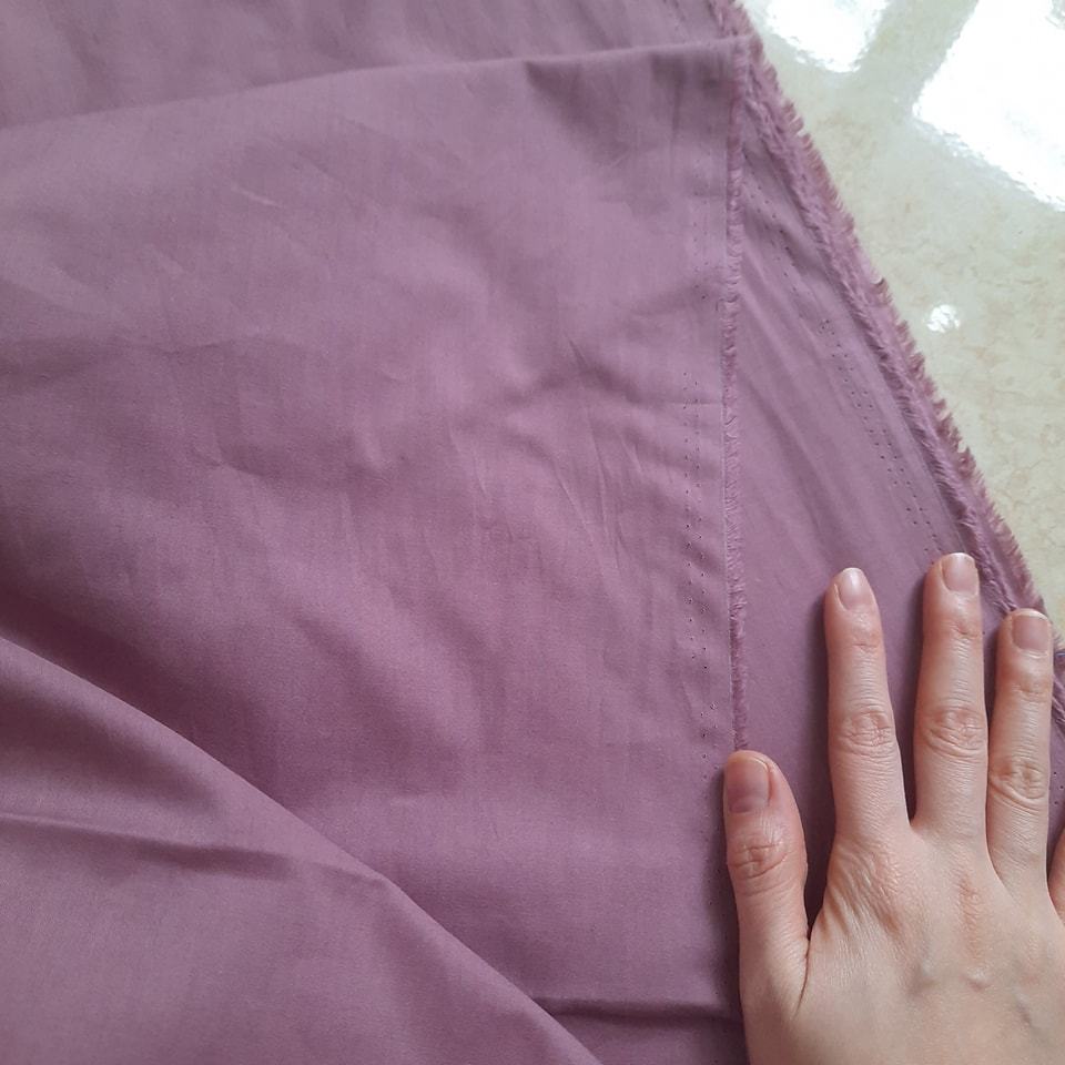 VẢI THÔ 100% COTTON - MAY SƠ MI, VÁY, BỘ ĐỒ, VỎ GỐI...