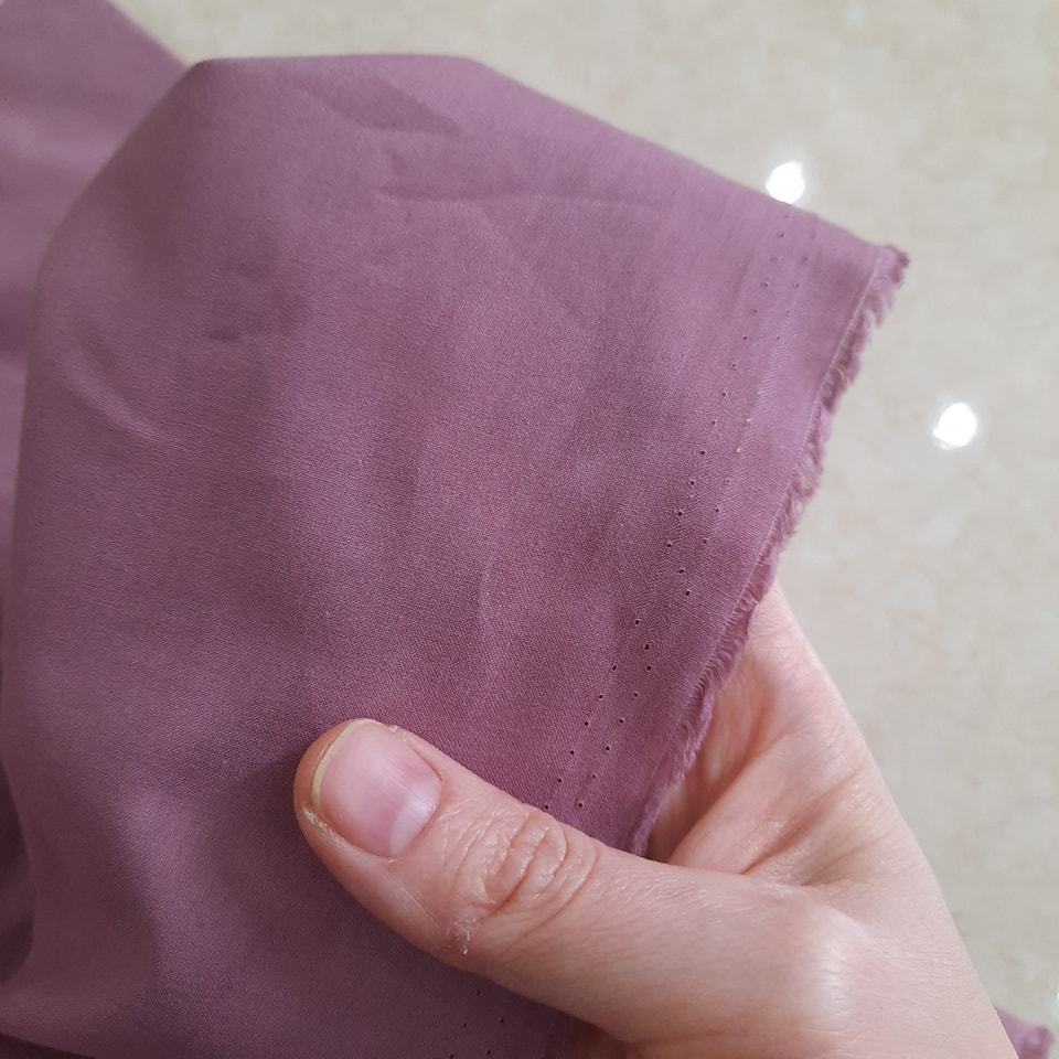 VẢI THÔ 100% COTTON - MAY SƠ MI, VÁY, BỘ ĐỒ, VỎ GỐI...