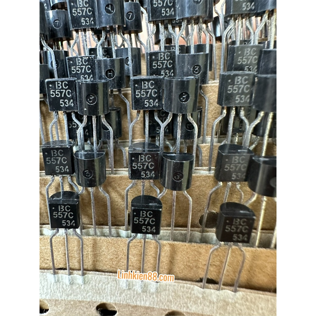 BC557 Transistor BC557 557 cắm mới chính hãng On ( 20con) | Shopee Việt Nam