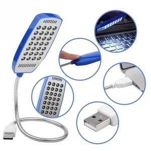 Đèn Cắm Laptop, PC, Pin Dự Phòng 28 Bóng Uốn Dẻo - Đèn Led Dẻo USB 28 Bóng