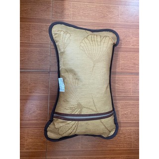 ( ẢNH THẬT ) GỐI MÂY CAO CẤP KÍCH CỠ 35X50 - SỢI MÂY CAO CẤP MÁT LẠNH - CHẤT LIỆU AN TOÀN CHO BÉ