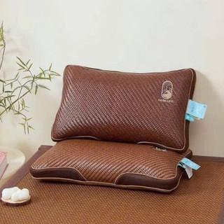 (LOẠI 1 - ẢNH THẬT SHOP CHỤP ) GỐI MÂY  CAO CẤP 35*50 - MẪU MỚI 2025 - SỢI MÂY CAO CẤP MÁT LẠNH