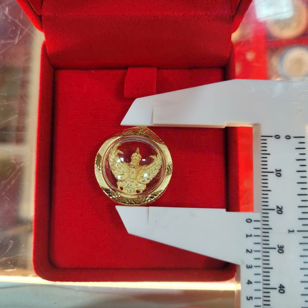 Mặt Dây Chuyền Kim Xí Điểu Vàng Đồng 5K – Kích Thước 2cm, Dáng Tròn Cổ Điển