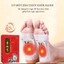 Miếng dán thải độc chân Miếng dán ngải cứu Miếng dán chân 50 nhãn dán/hộp Loại bỏ độ ẩm và giảm mệt mỏi