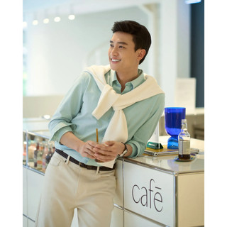 Áo sơ mi oxford nam button down - Smartshirt Form Fitted - RT 10S24SHL002C / 10S25SHL005