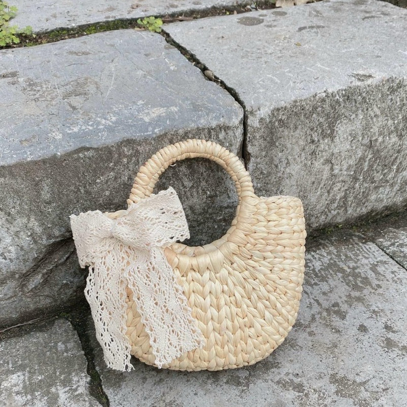 Túi lục bình  Vintage mini size 20cm ⚡️giá Cực Sốc ⚡️ hàng sẵn tận xưởng