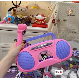 Bộ Loa kèm Micro kuromi cho bé thoả mãn đam mê ca hát