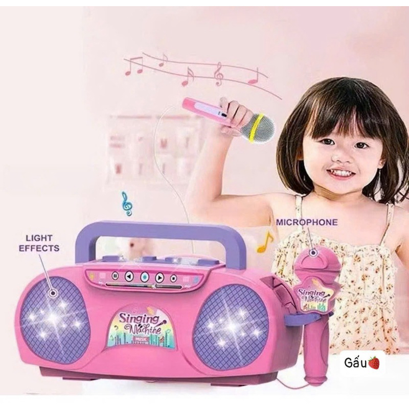 Bộ Loa kèm Micro kuromi cho bé thoả mãn đam mê ca hát