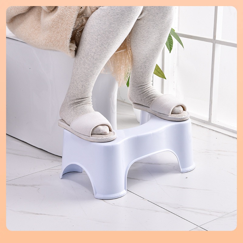 Ghế kê chân toilet chống táo bón, Ghế kê chân hỗ trợ đi vệ sinh Chính Hãng VIỆT NHẬT (Mã 2136)