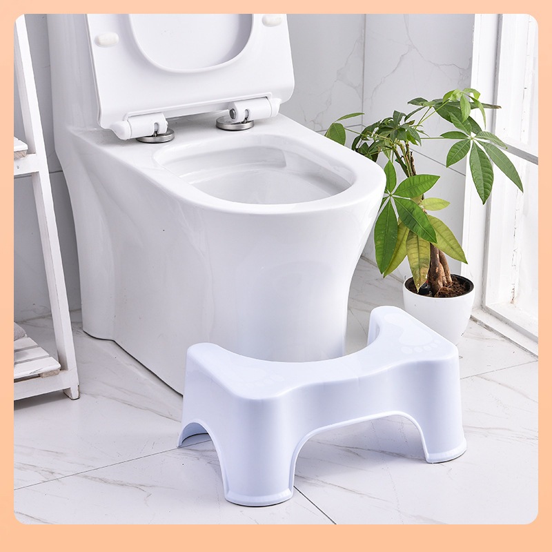 Ghế kê chân toilet chống táo bón, Ghế kê chân hỗ trợ đi vệ sinh Chính Hãng VIỆT NHẬT (Mã 2136)
