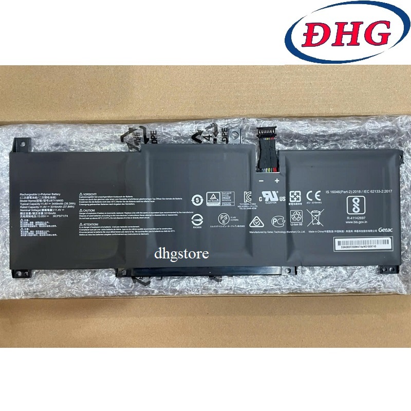 BTY-M49 Batteria Per MSI Modern 14 B4M B4MW B10M B10MW B10R B10RAS B10RASW B10RBS B10RBSW