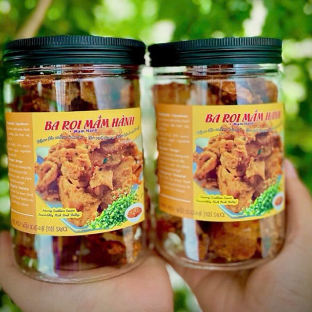 Tóp Mỡ Ba Rọi Nạc Mắm Hành 250g – Giòn Rụm Thơm Lừng – Đậm Đà Vị Nhà ...