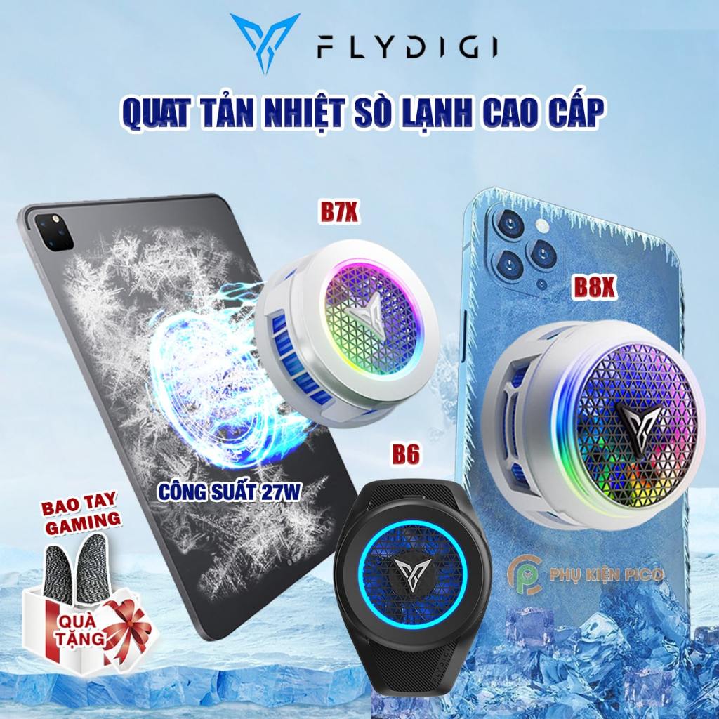 Quạt tản nhiệt điện thoại Flydigi B8X / Black Shark Funcooler 5 Pro ...