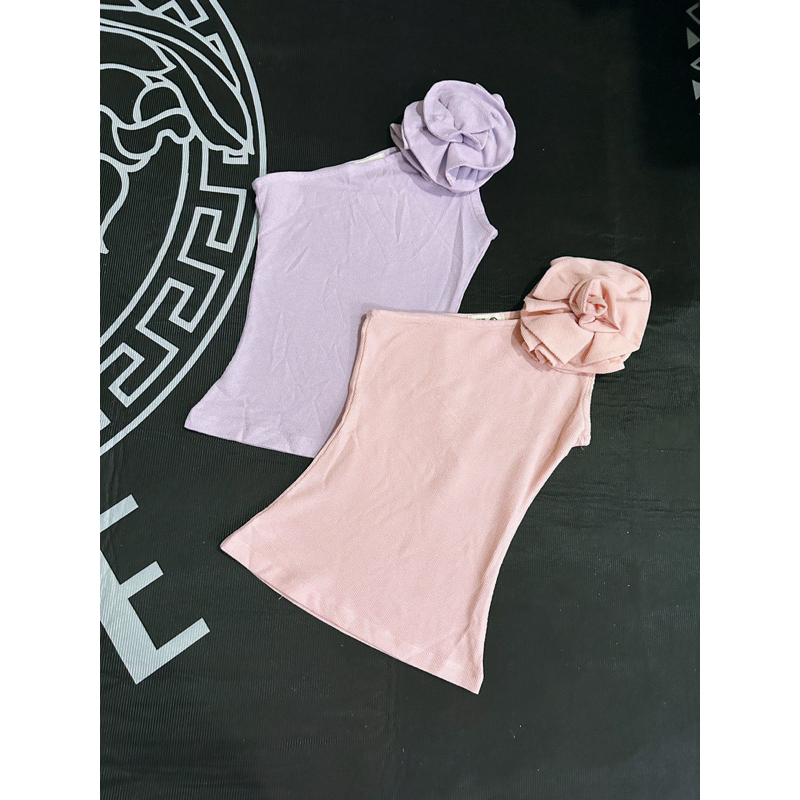 set áo và quần short đính hoa to