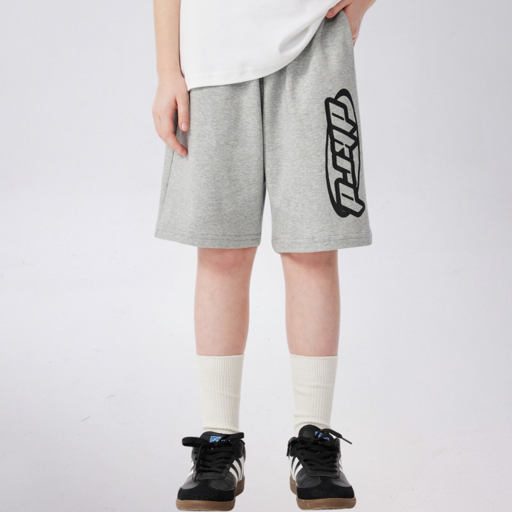 Quần Short Trẻ Em DKRP – Dáng Rộng Cá Tính – Chất Cotton Mát Mềm Mùa Hè | JJ Kids Fashion