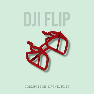 ( in 3d) DJI FLIP ốp khung bảo vệ camera Lưu ý( không bao gồm flycam)
