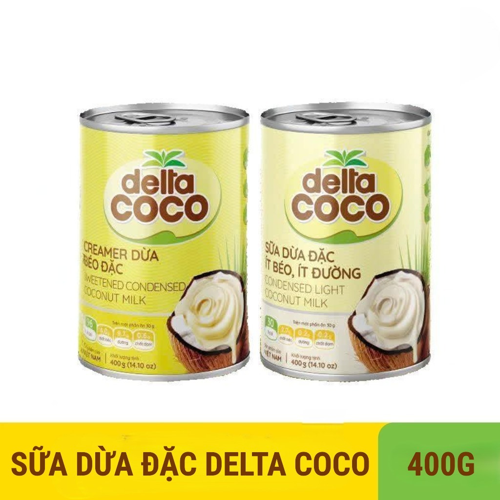 Sữa Dừa Đặc Delta Coco 400g | Shopee Việt Nam