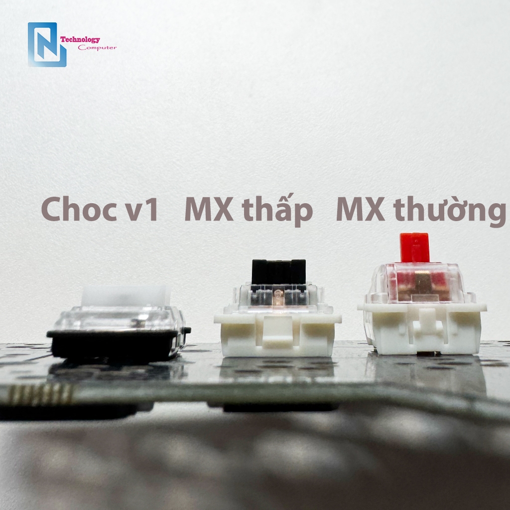 Nút Switch MX Combo 5 Chiếc Dạng Thấp Low Profile Hỗ Trợ Chân Phổ Biến Keycap Chữ Thập | BigBuy360 - bigbuy360.vn