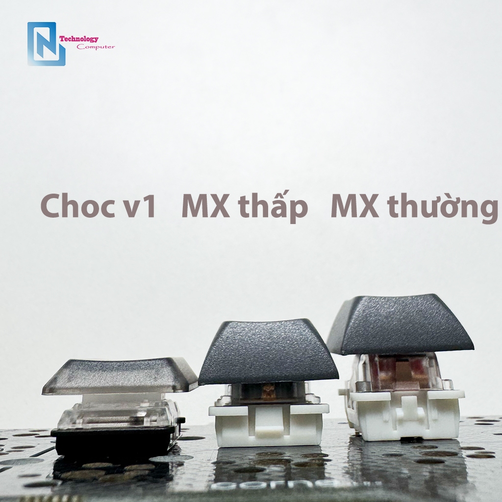 Nút Switch MX Combo 5 Chiếc Dạng Thấp Low Profile Hỗ Trợ Chân Phổ Biến Keycap Chữ Thập | BigBuy360 - bigbuy360.vn