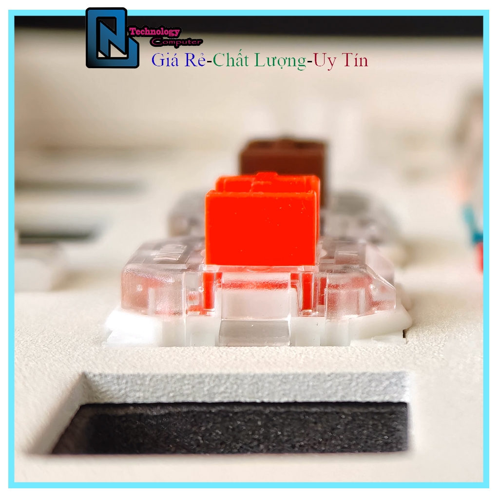 Nút Switch MX Combo 5 Chiếc Dạng Thấp Low Profile Hỗ Trợ Chân Phổ Biến Keycap Chữ Thập