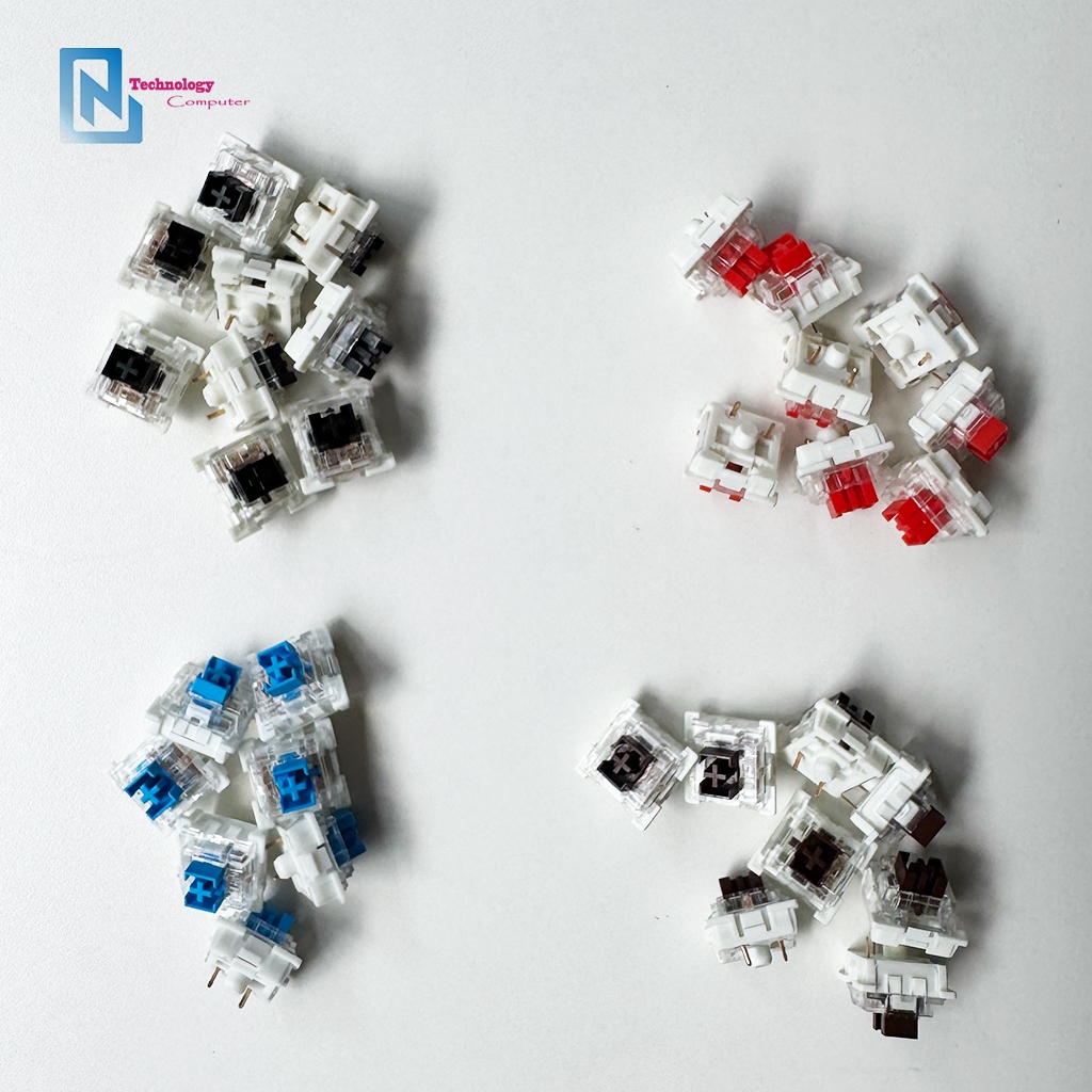 Nút Switch MX Combo 5 Chiếc Dạng Thấp Low Profile Hỗ Trợ Chân Phổ Biến Keycap Chữ Thập | BigBuy360 - bigbuy360.vn