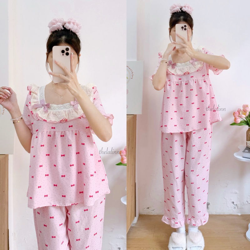 Dài vuông nơ hồng
