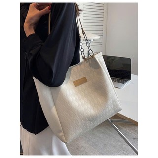 Túi xách nữ đeo chéo đeo vai bản to sang chảnh  chất da mền 2 màu đen trắng mã 245
